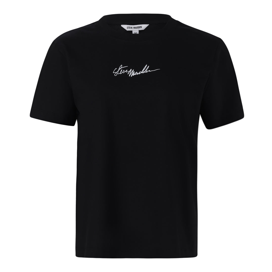 SYDNEY SIGNATURE BLACK CREW NECK T-SHIRT