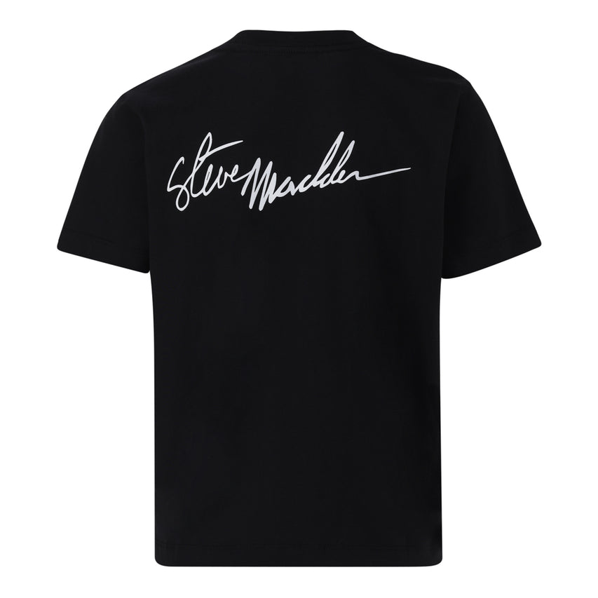 SYDNEY SIGNATURE BLACK CREW NECK T-SHIRT - view 2
