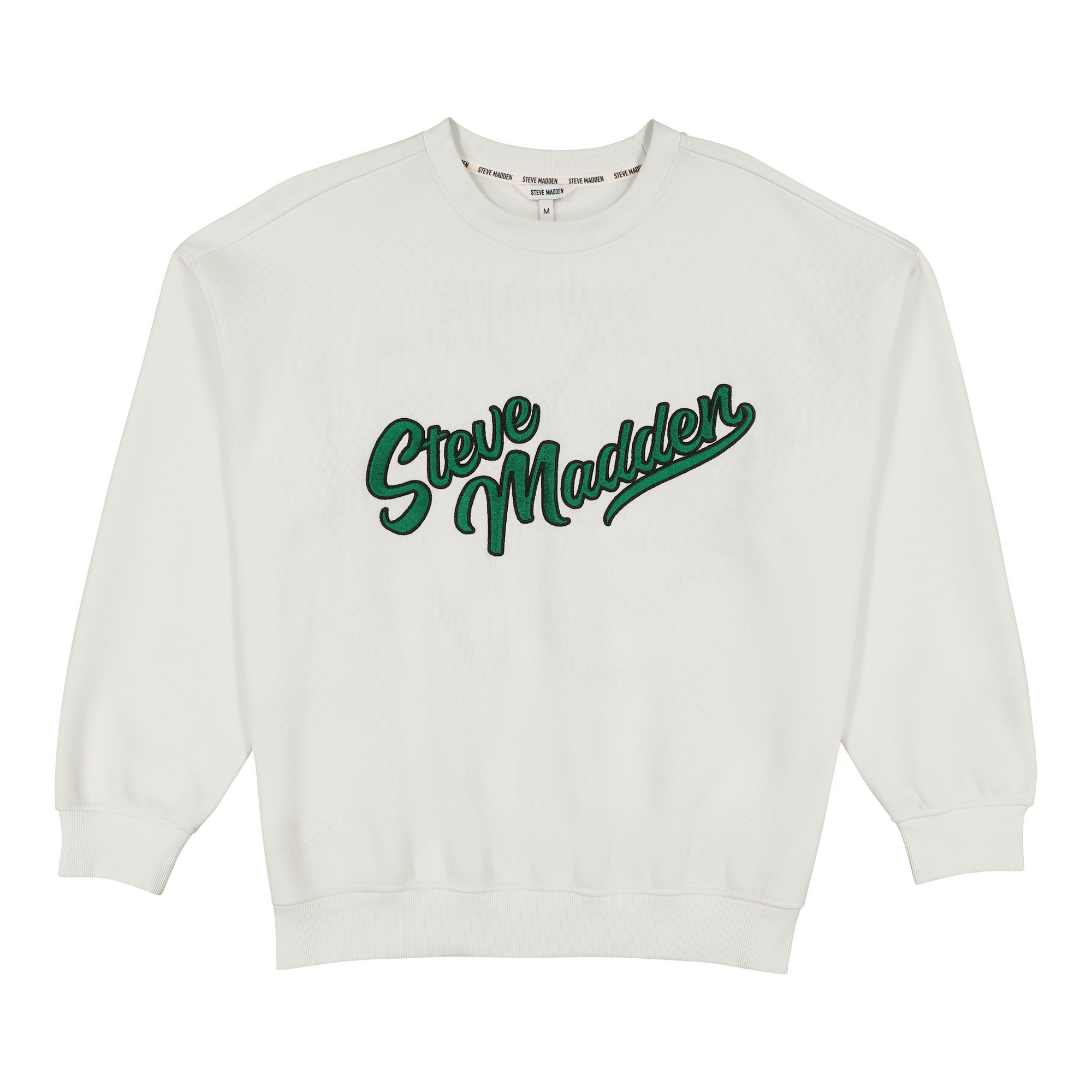 ANORA CREAM OVERSIZED CREW NECK SWEAT - view 5