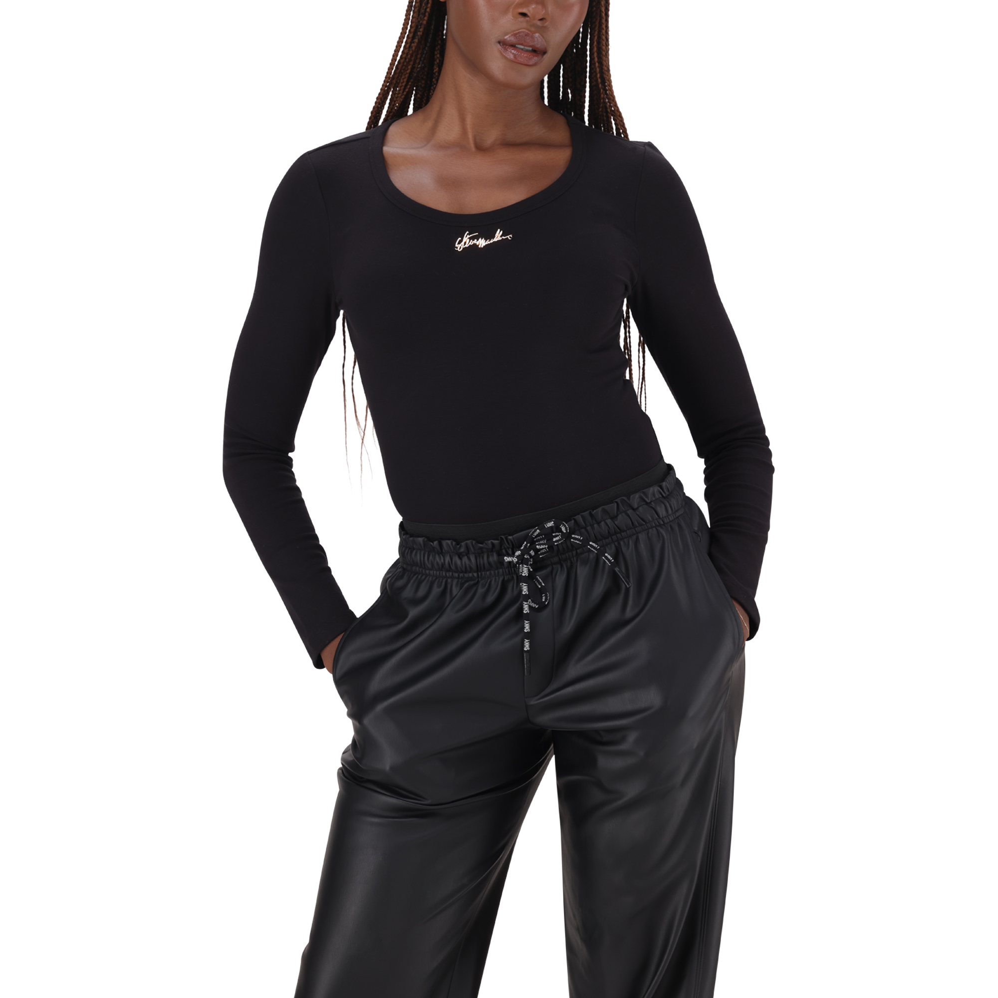 BILLY BLACK LONG SLEEVE BODYSUIT