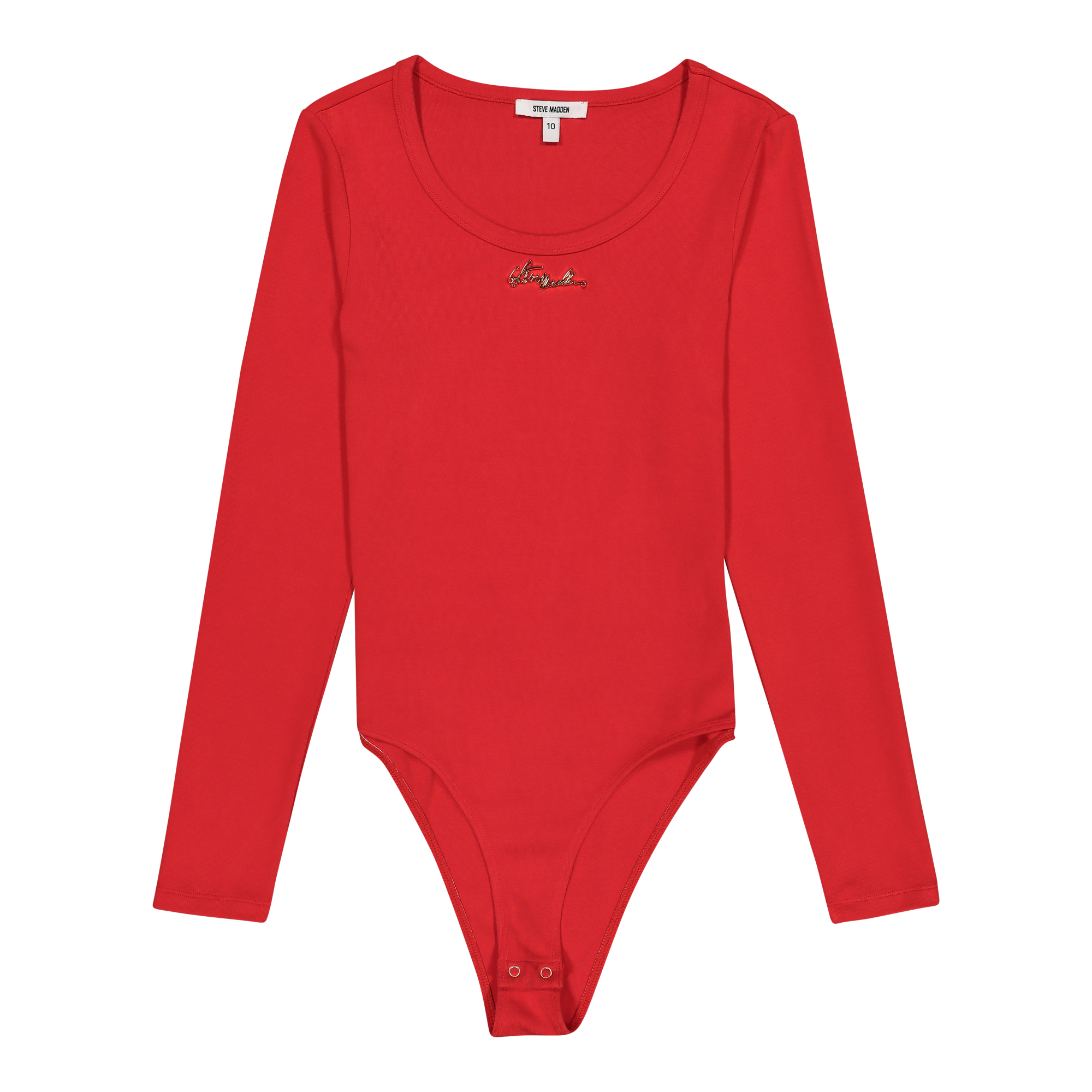 BILLY RED LONG SLEEVE BODYSUIT