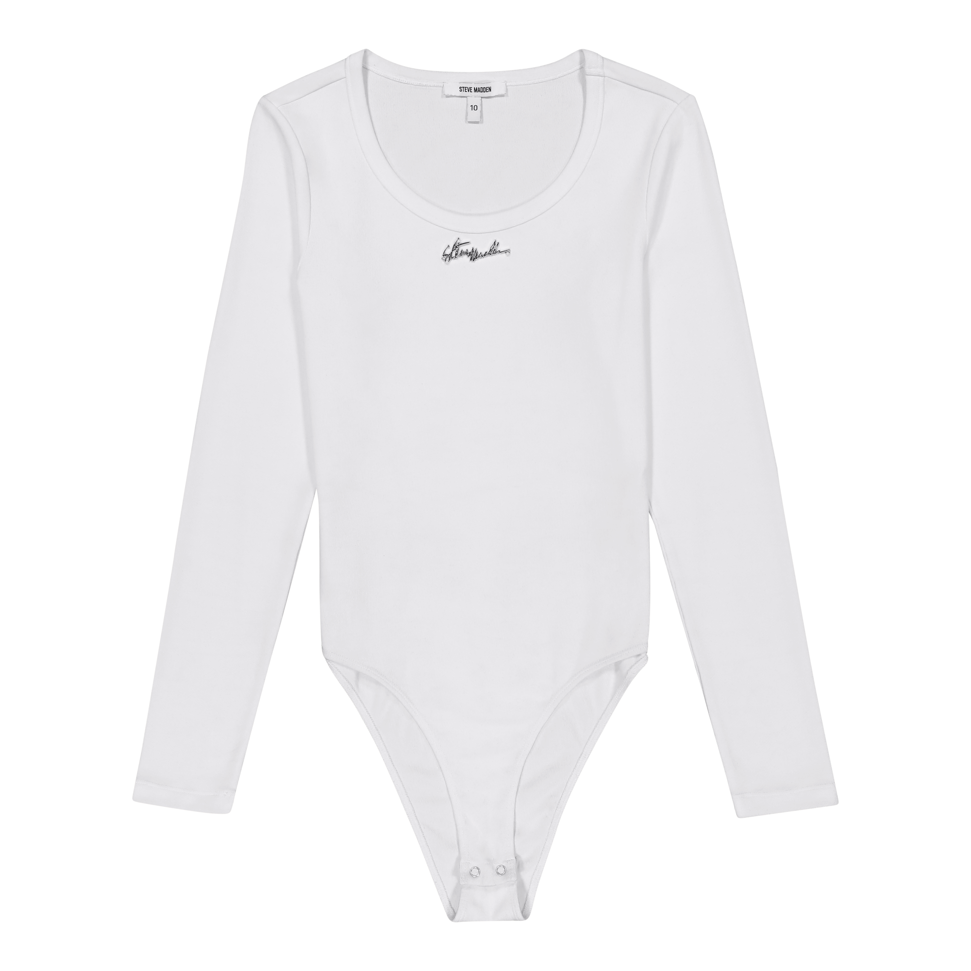 BILLY WHITE LONG SLEEVE BODYSUIT