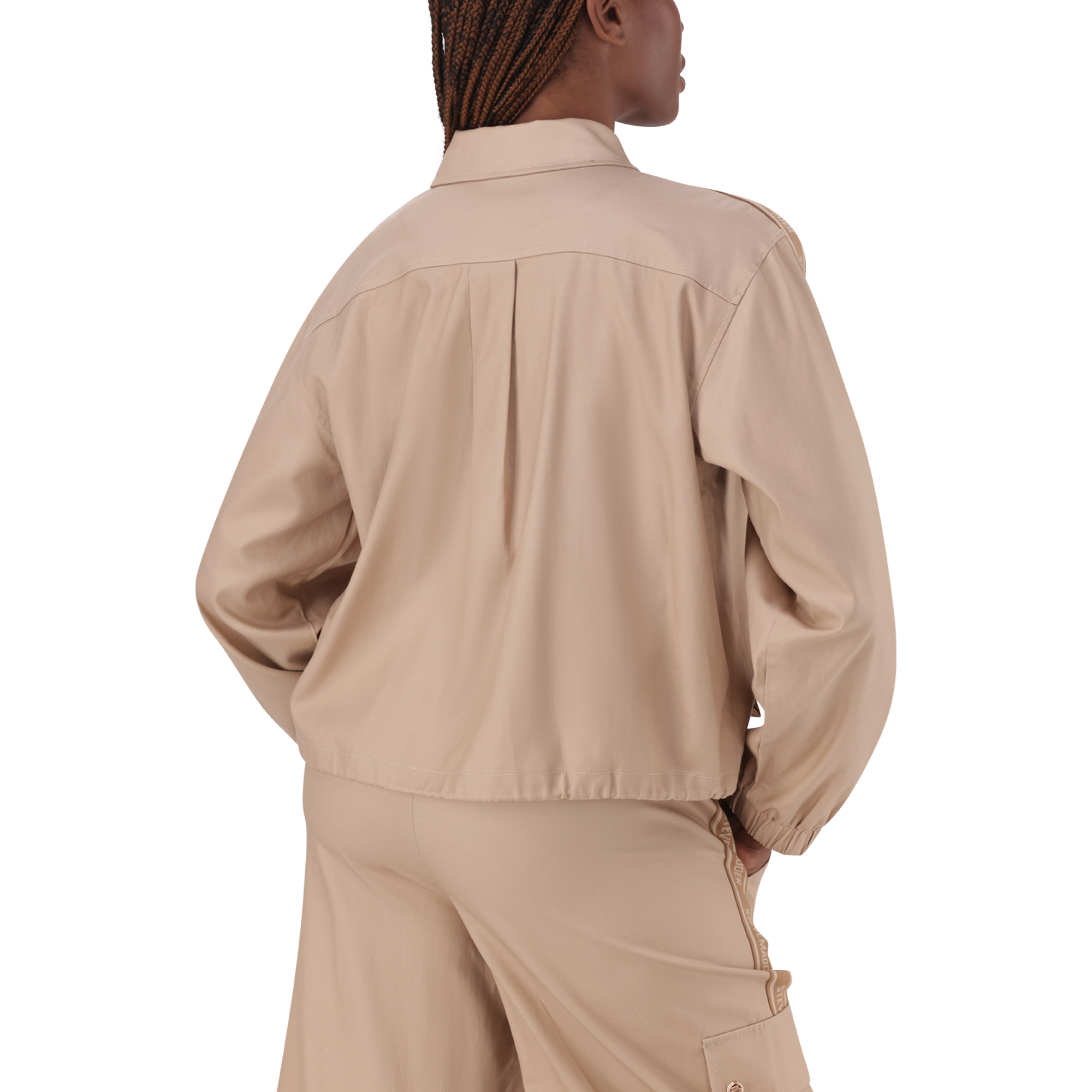 SOPHIE CARAMEL ZIP THROUGH SHACKET - view 5