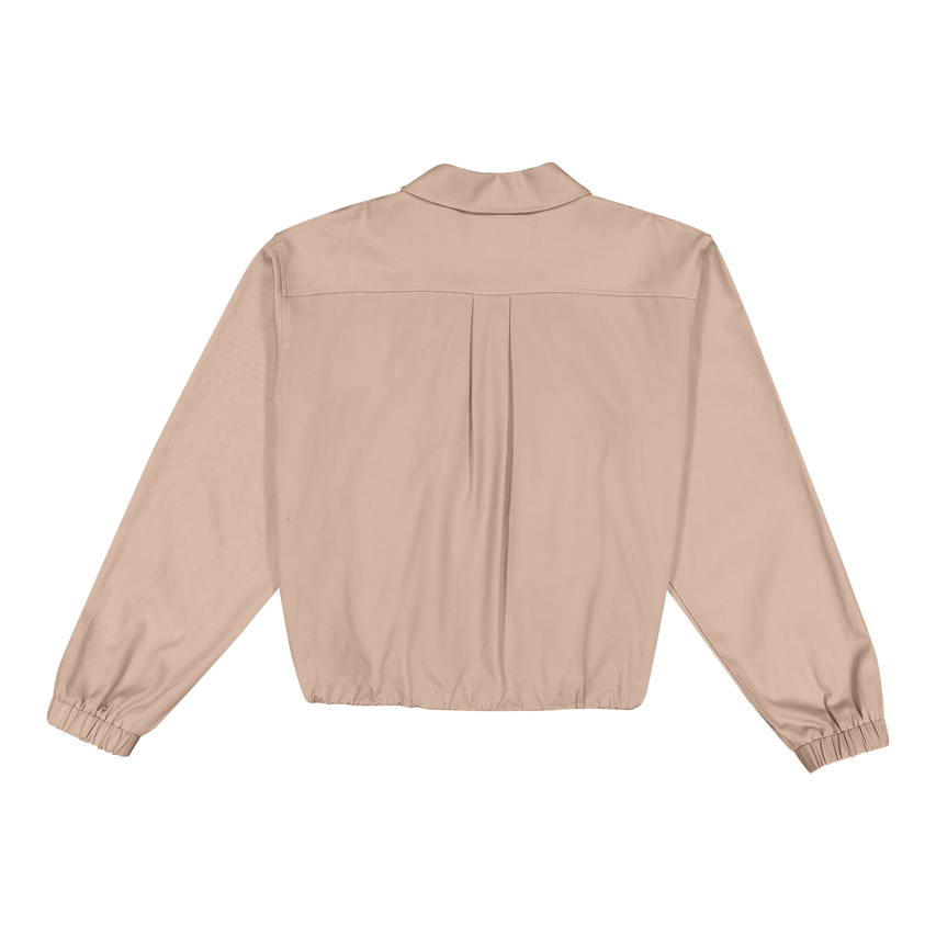 SOPHIE CARAMEL ZIP THROUGH SHACKET - view 6