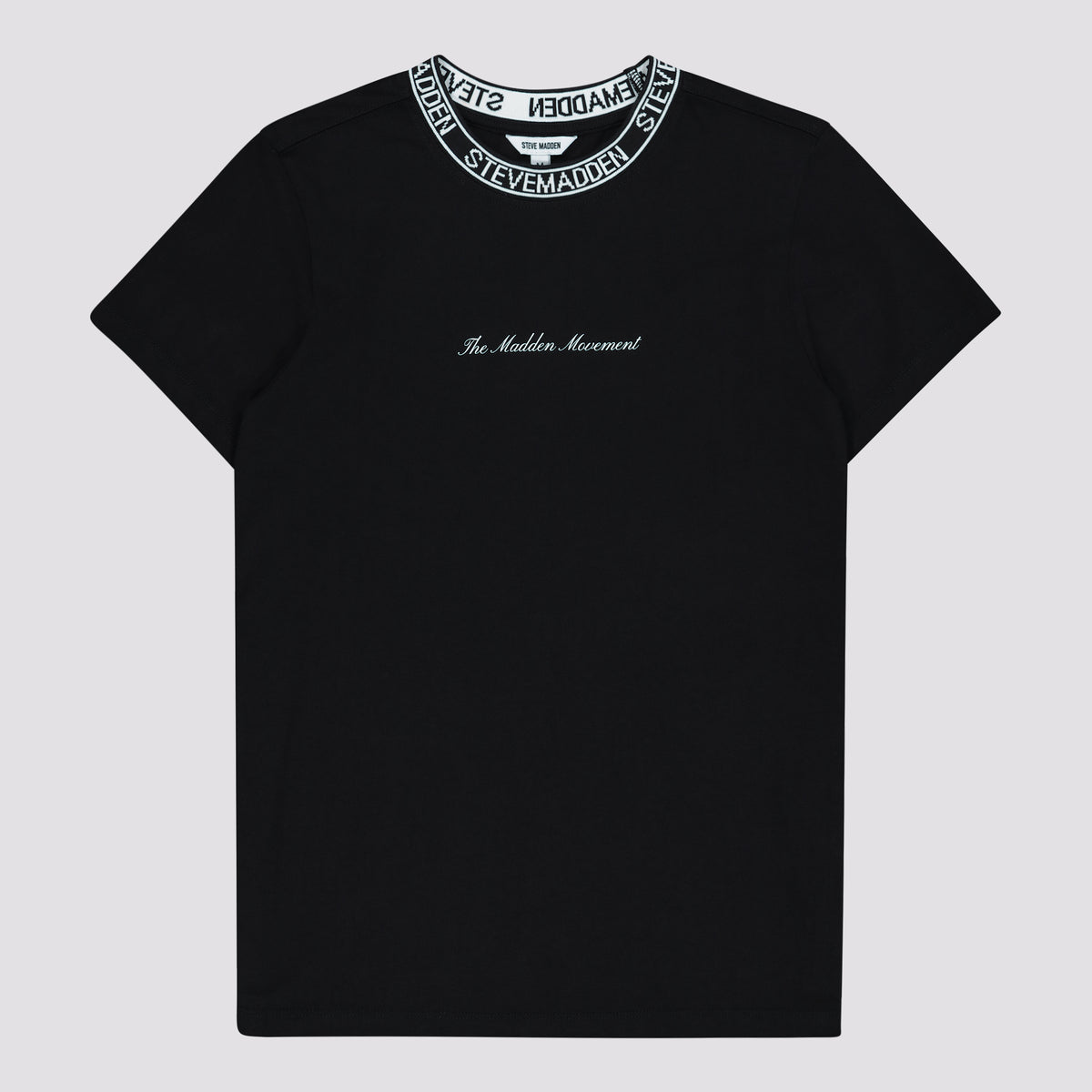 CINDY BLACK CREW NECK REGULAR T-SHIRT - view 7