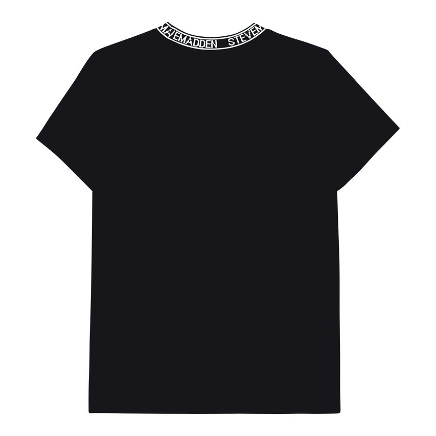 CINDY BLACK CREW NECK REGULAR T-SHIRT - view 7