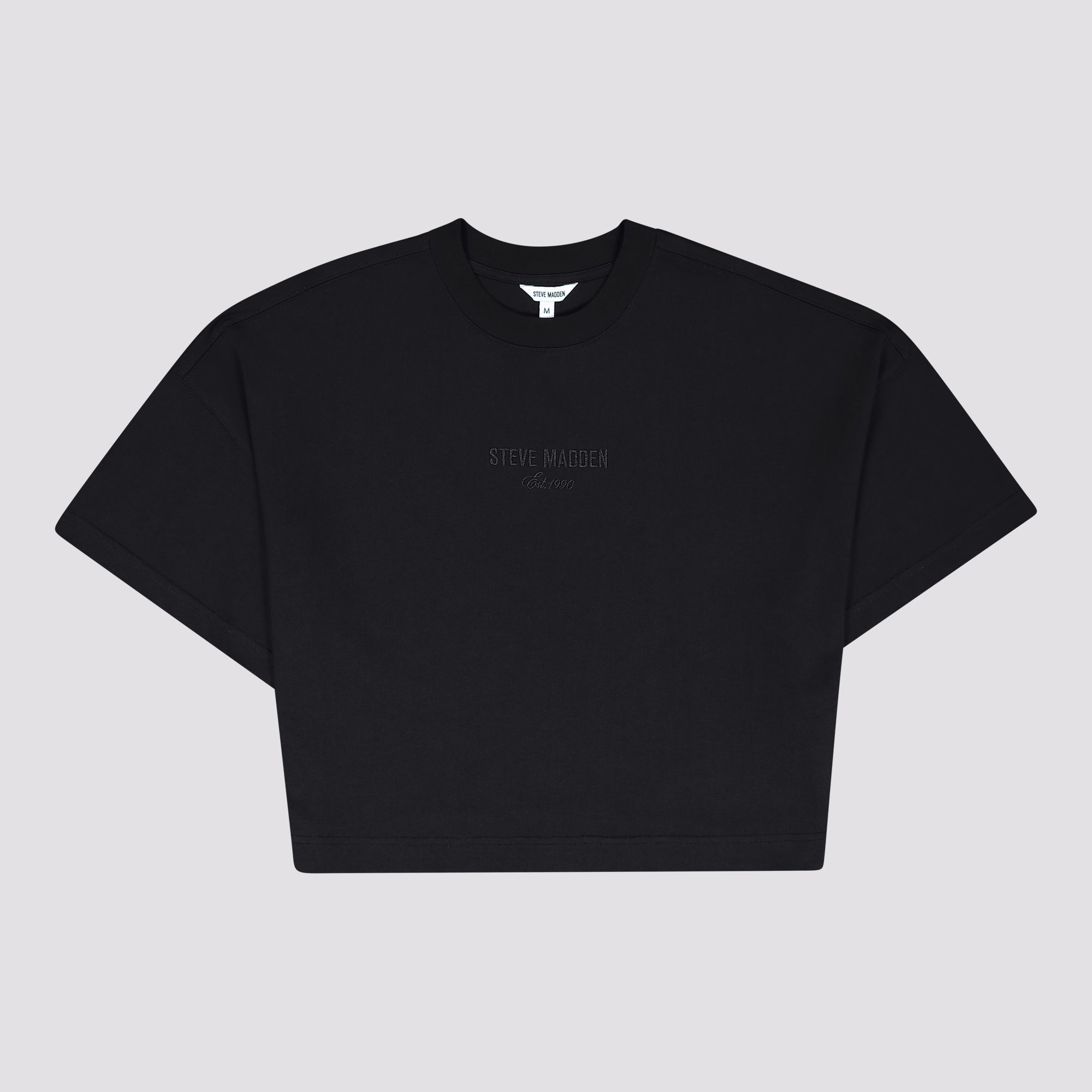 PENELOPE BLACK BOXY T-SHIRT - view 5