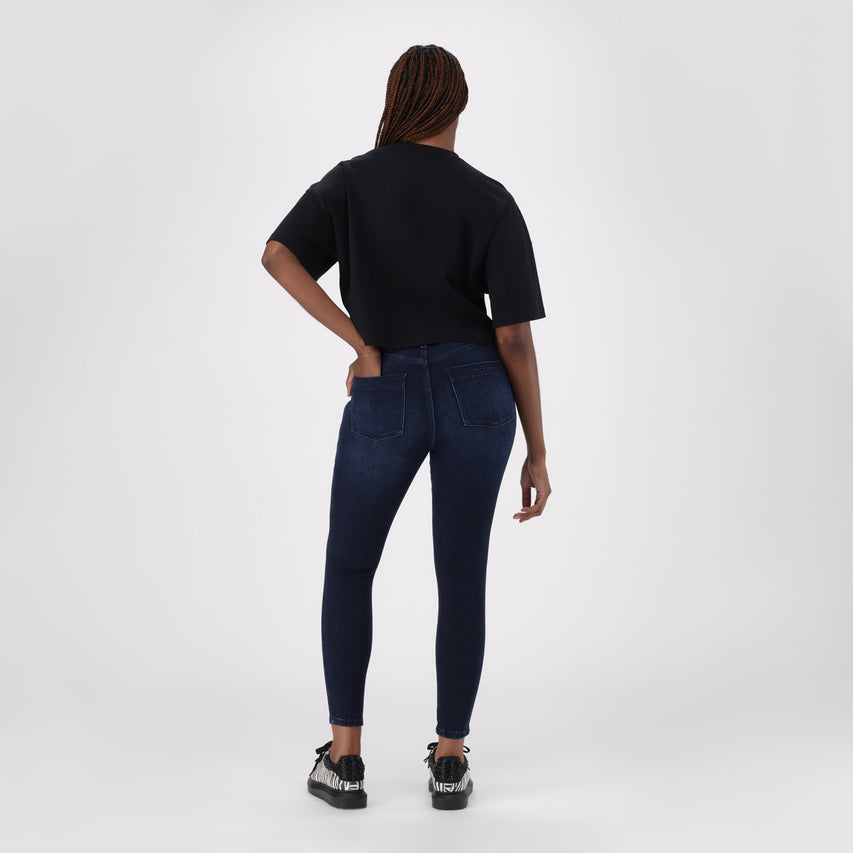 PENELOPE BLACK BOXY T-SHIRT - view 4