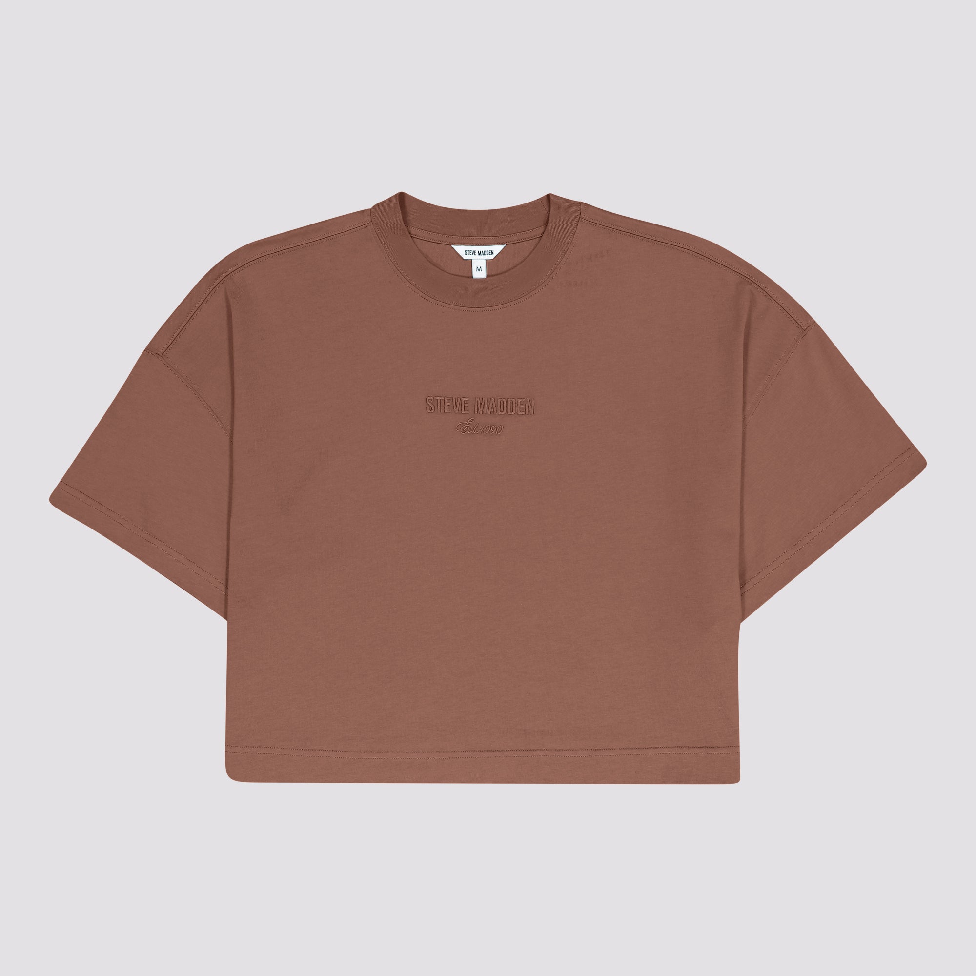 PENELOPE COFFEE BOXY T-SHIRT - view 5