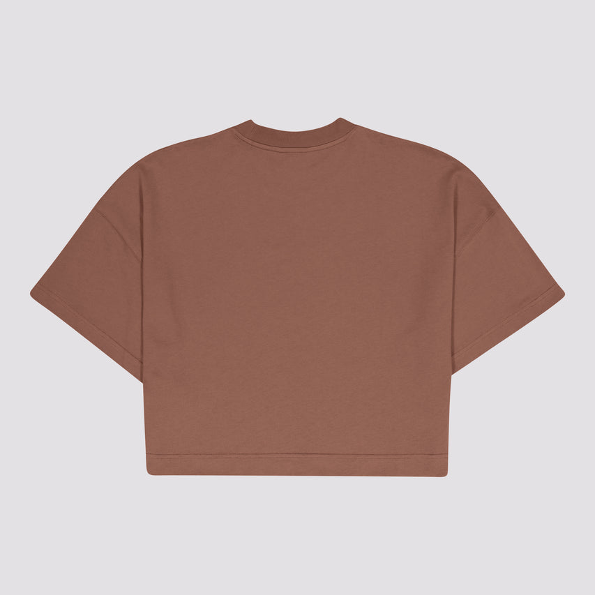 PENELOPE COFFEE BOXY T-SHIRT - view 6