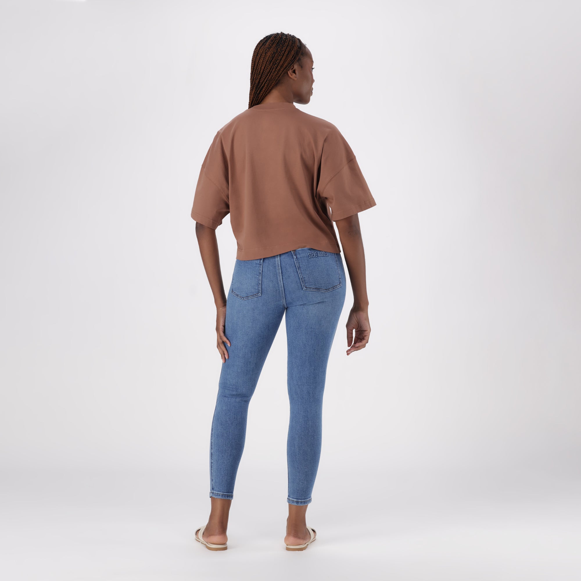 PENELOPE COFFEE BOXY T-SHIRT - view 4