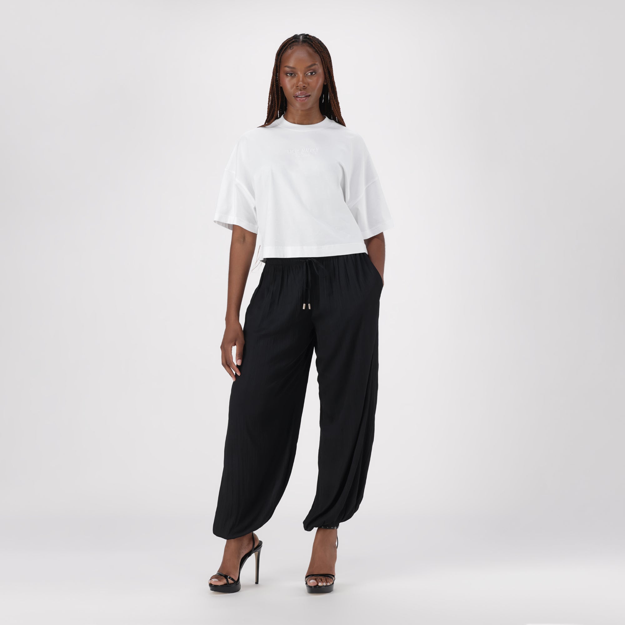 PENELOPE WHITE BOXY T-SHIRT - view 2