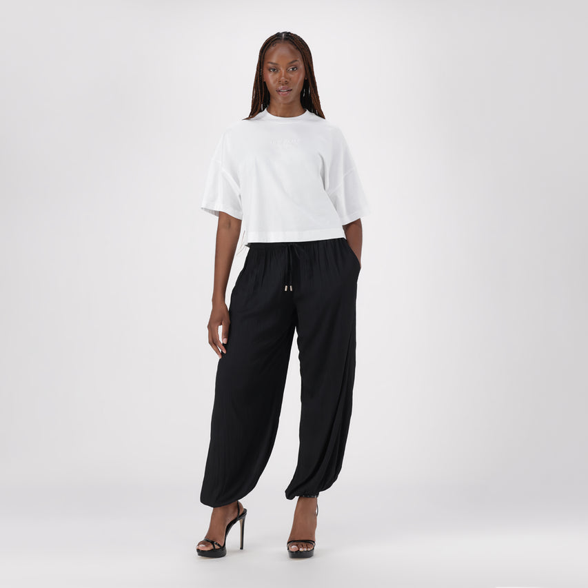 PENELOPE WHITE BOXY T-SHIRT - view 2