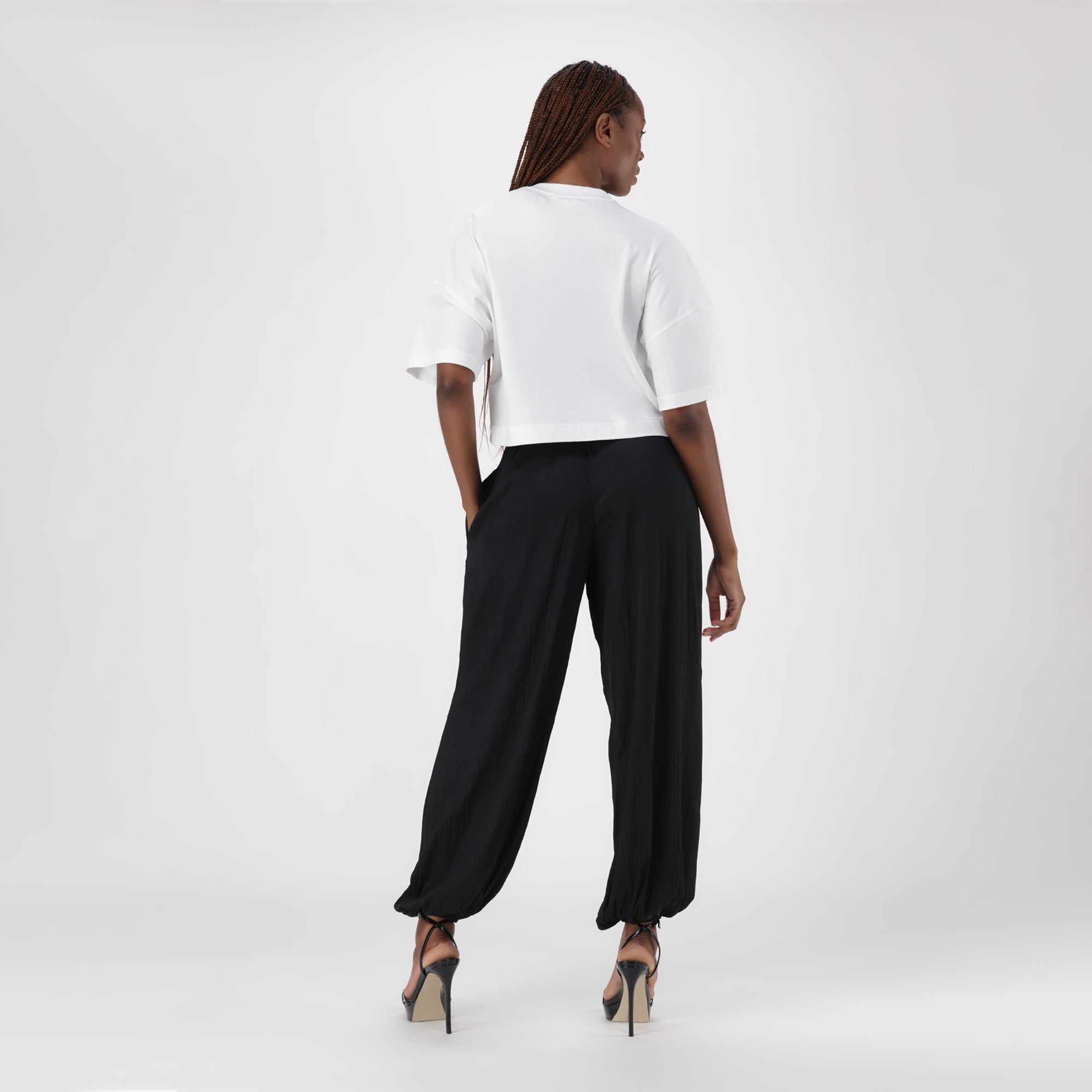 PENELOPE WHITE BOXY T-SHIRT - view 3