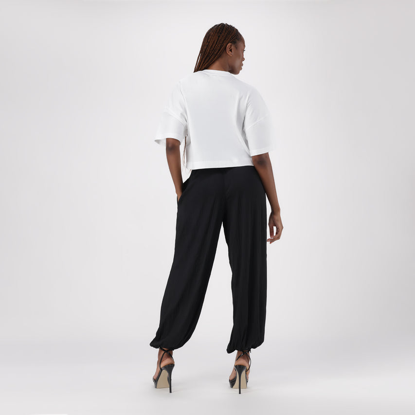 PENELOPE WHITE BOXY T-SHIRT - view 3