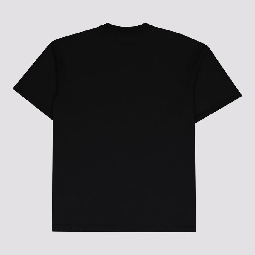 ESME BLACK OVERSIZED GRAPHIC T- SHIRT - view 6
