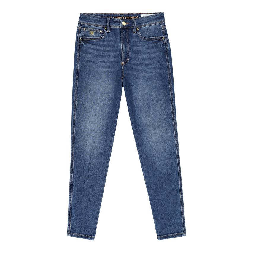 EVA CURVY DARK WASH SKINNY - view 7