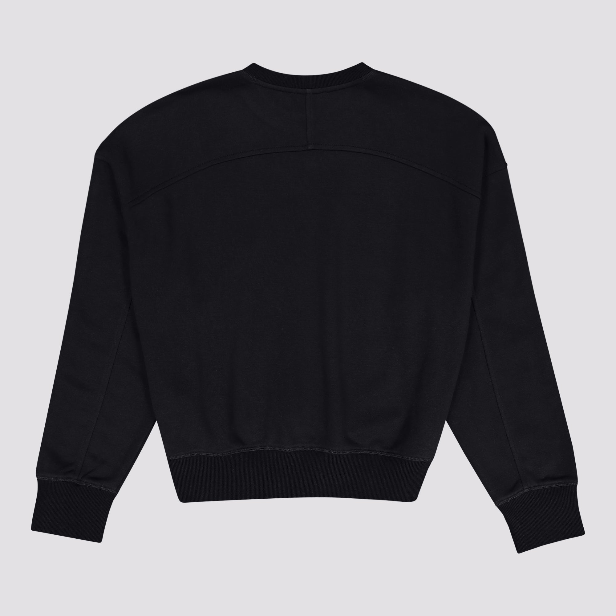 CHARLOTTE BLACK CREW NECK SWEAT - view 7