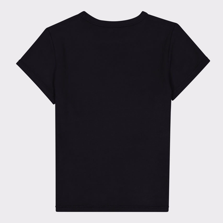 KAI BLACK SHORT SLEEVE TOP - view 7