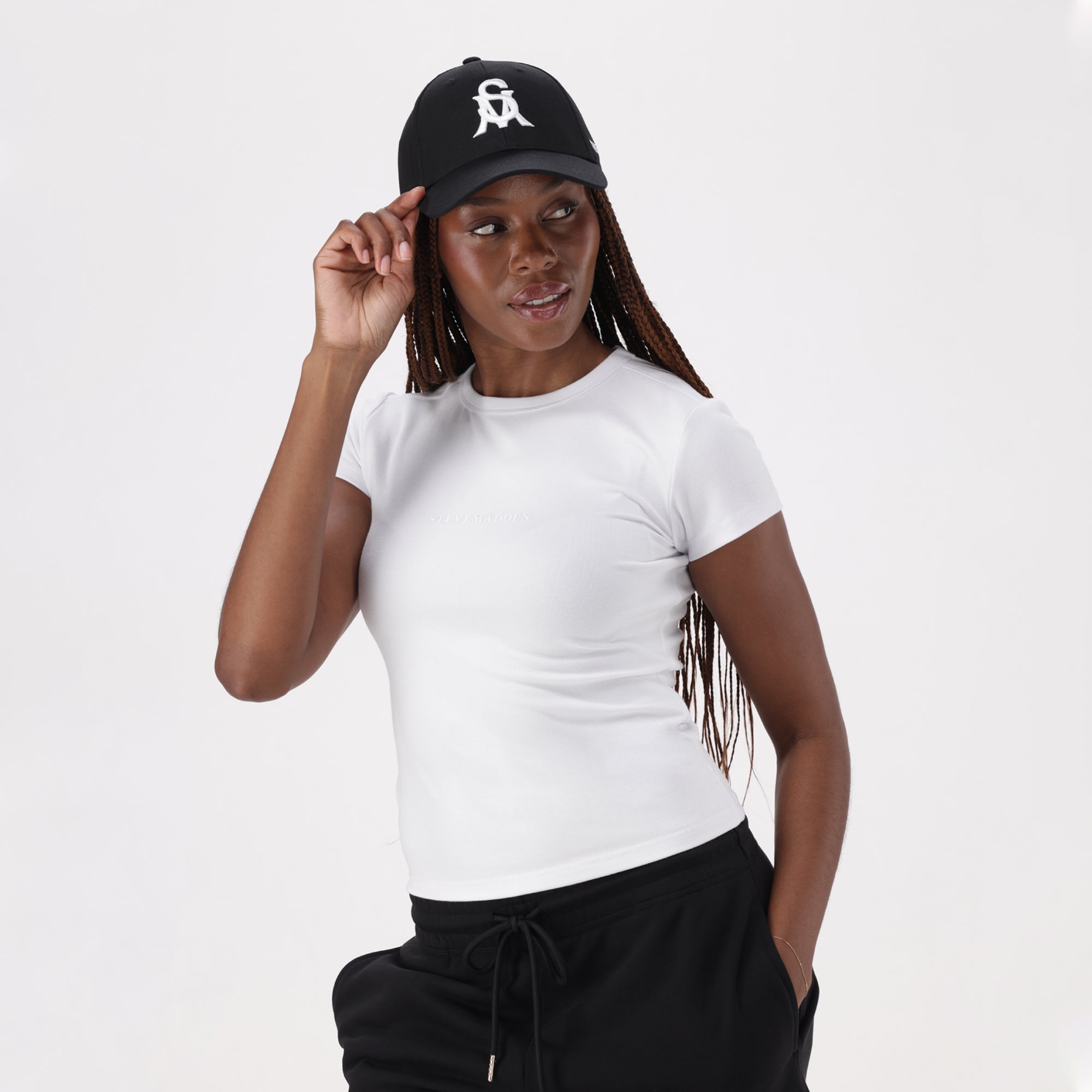 KAI WHITE SHORT SLEEVE TOP