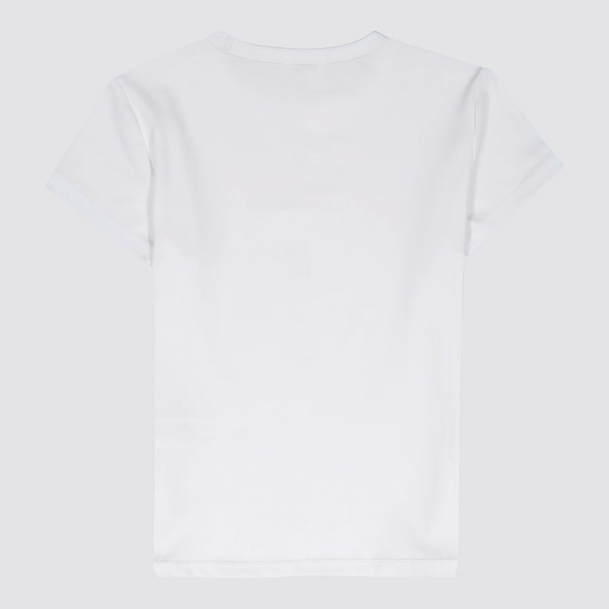 KAI WHITE SHORT SLEEVE TOP - view 8