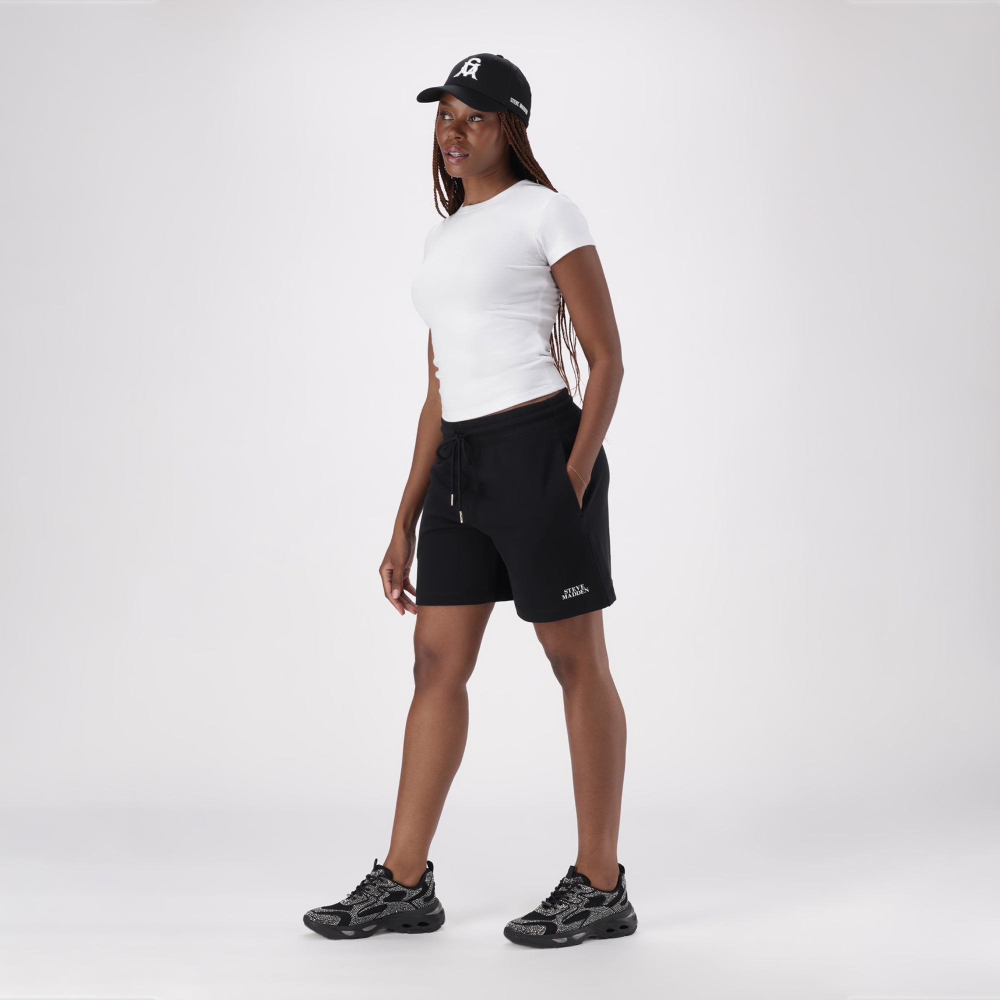 KAI WHITE SHORT SLEEVE TOP - view 5