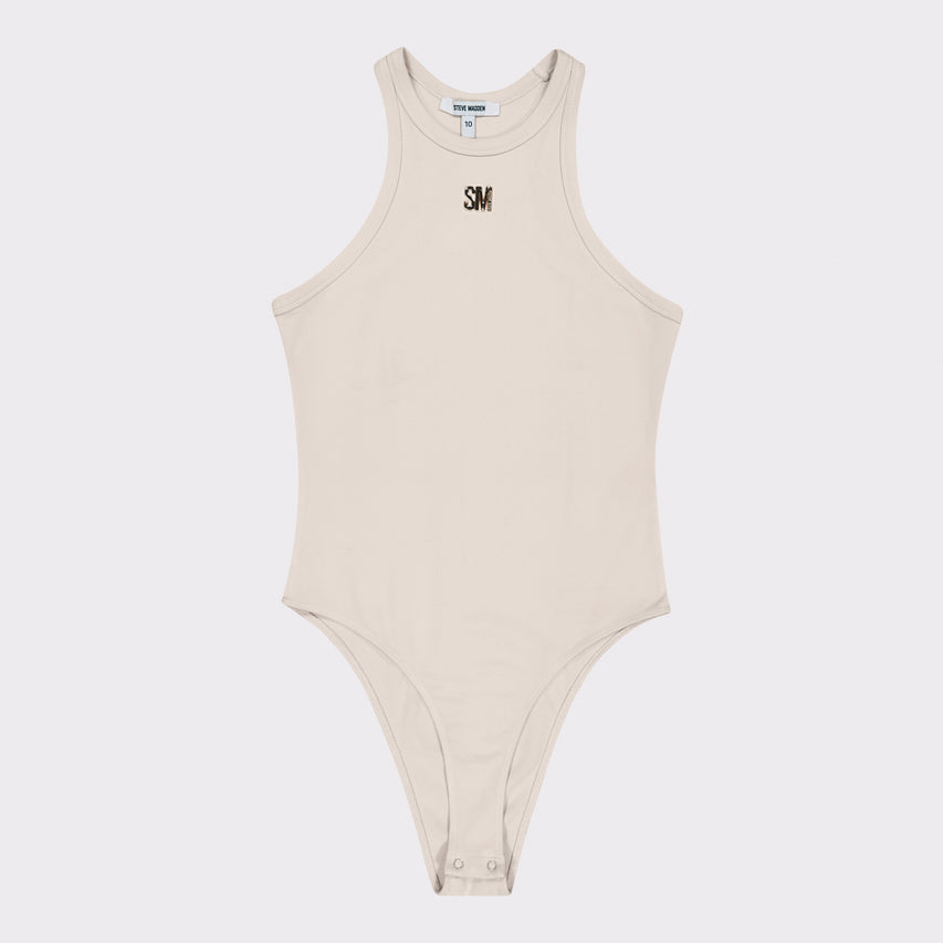 ALINA NUDE HIGH NECK BODYSUIT - view 7