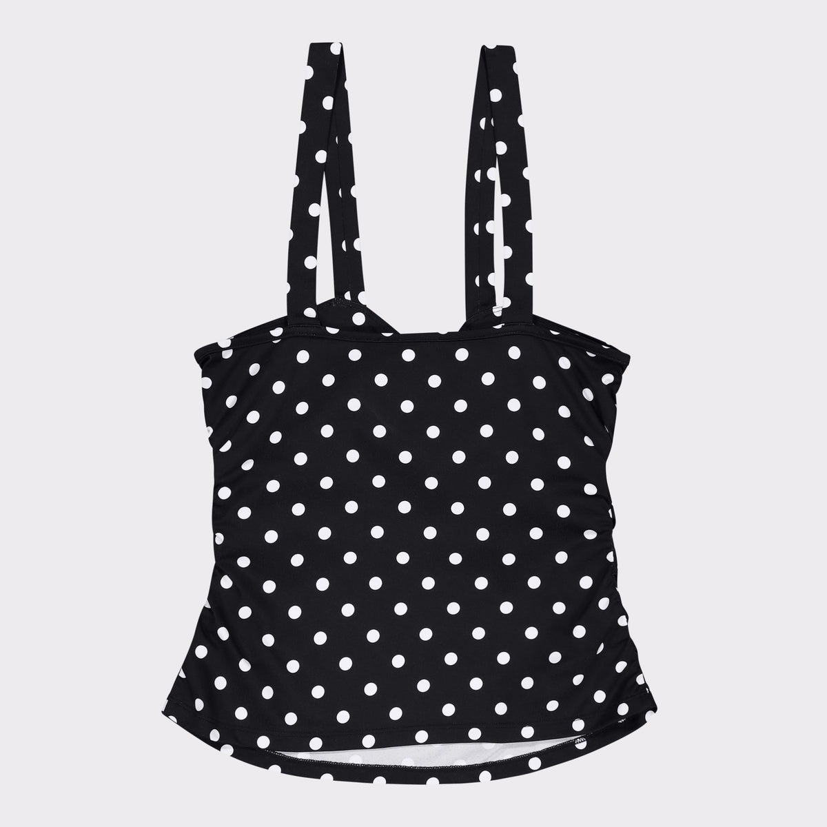 MARIA WHITE/BLACK  STRAPPY TOP WITH SM BUCKLE - view 7