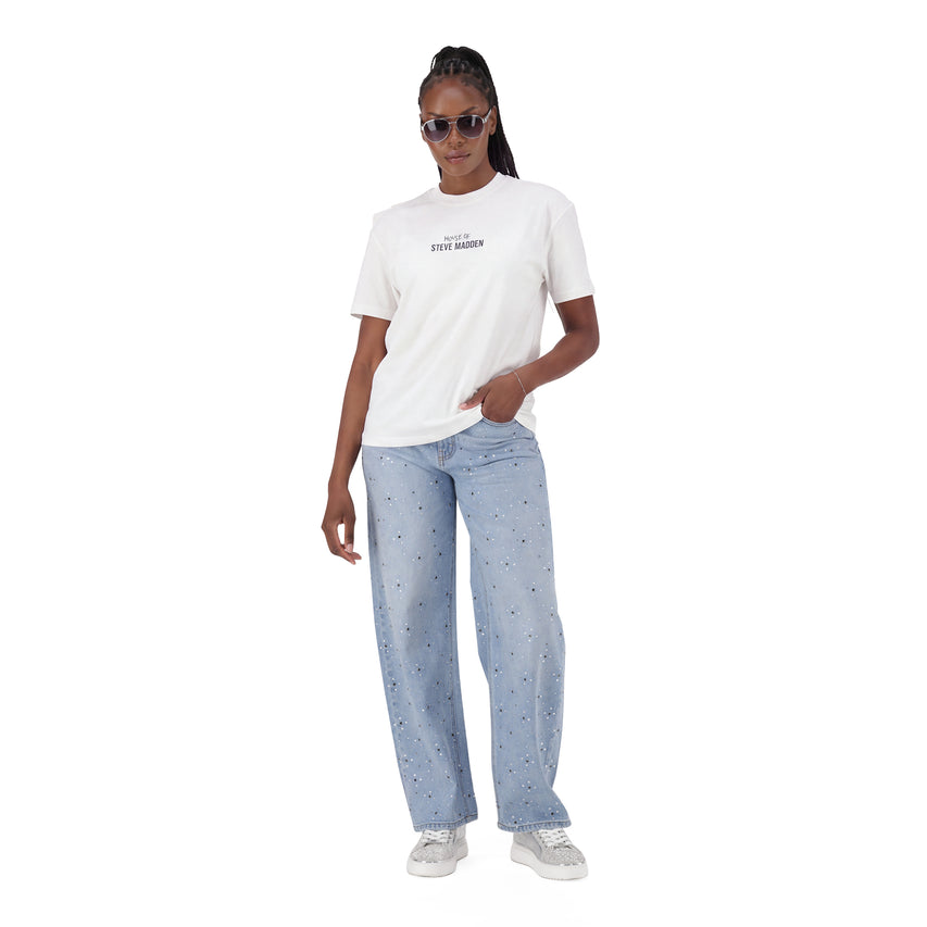 JULES WHITE OVERSIZED T SHIRT - view 3