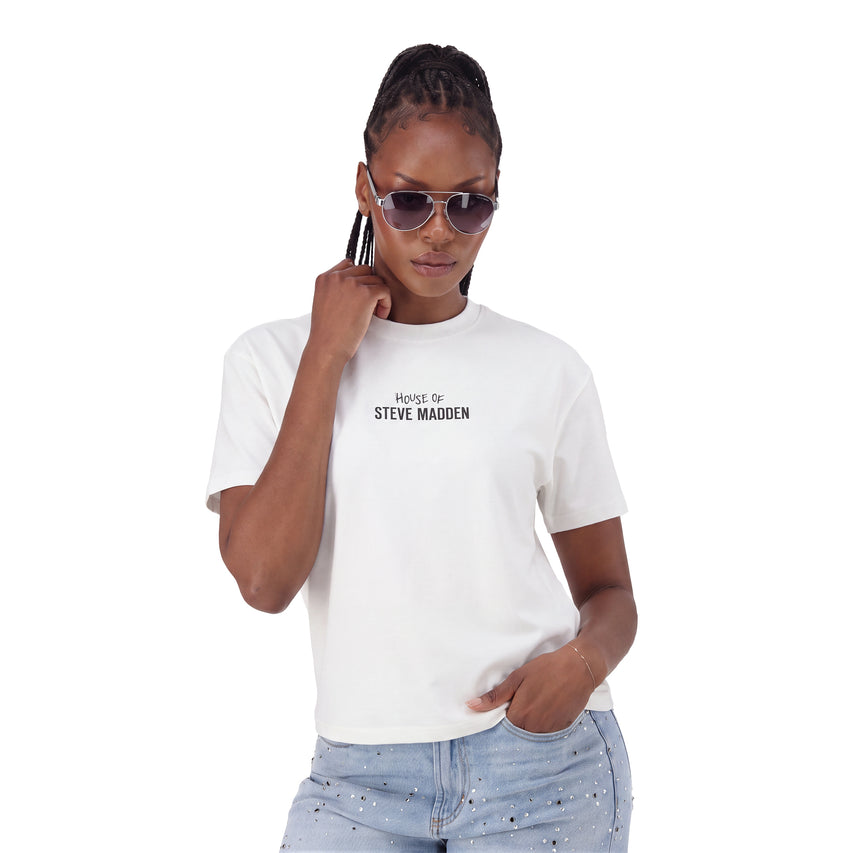 JULES WHITE OVERSIZED T SHIRT