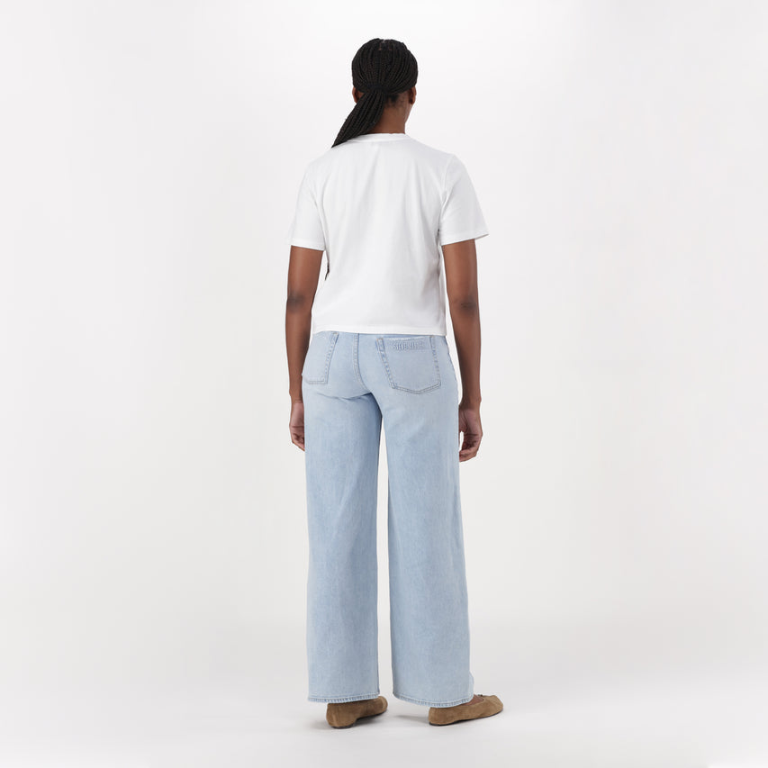 ALLISON WHITE T-SHIRT WITH CHAIN - view 5