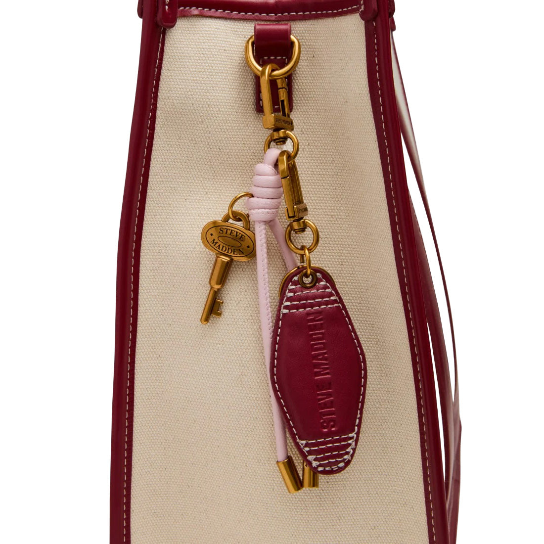 BWEBBER-LRG CANVAS NATURAL/CRANBERRY - view 5