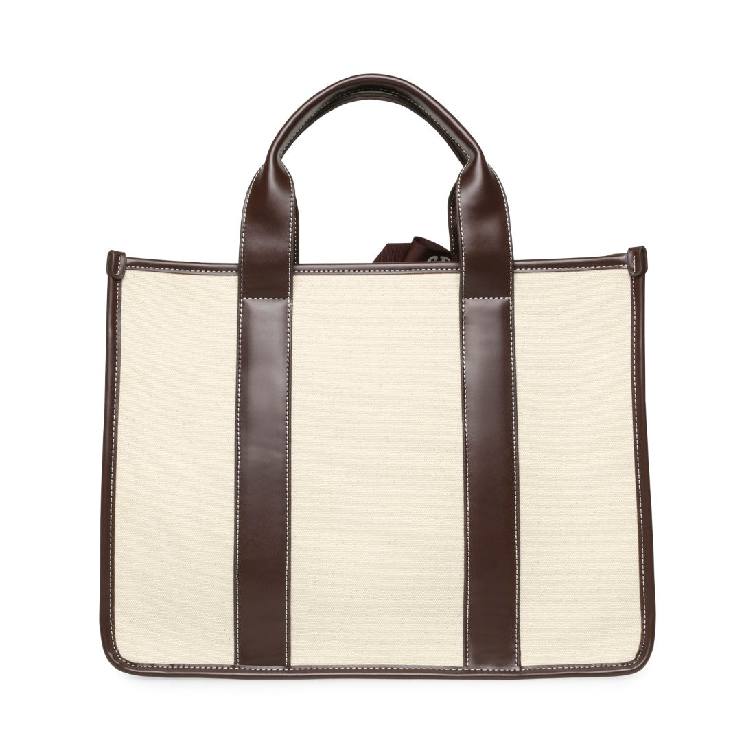 BWEBBER-LRG CANVAS NATURAL/CHOCOLATE - view 3