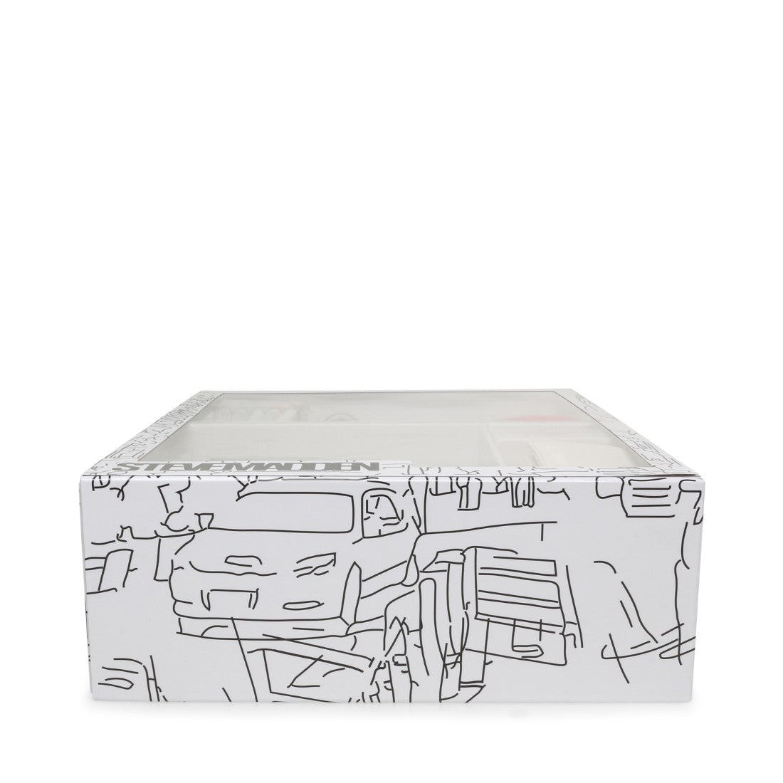 BEVELYN CITY BOX WHITE BLACK - view 10