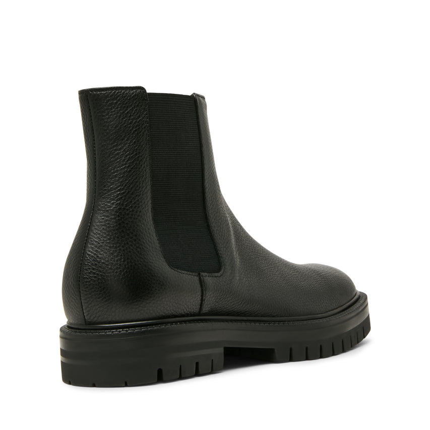 FUTAMATA BLACK PEBBLE GRAIN LEATHER - view 7