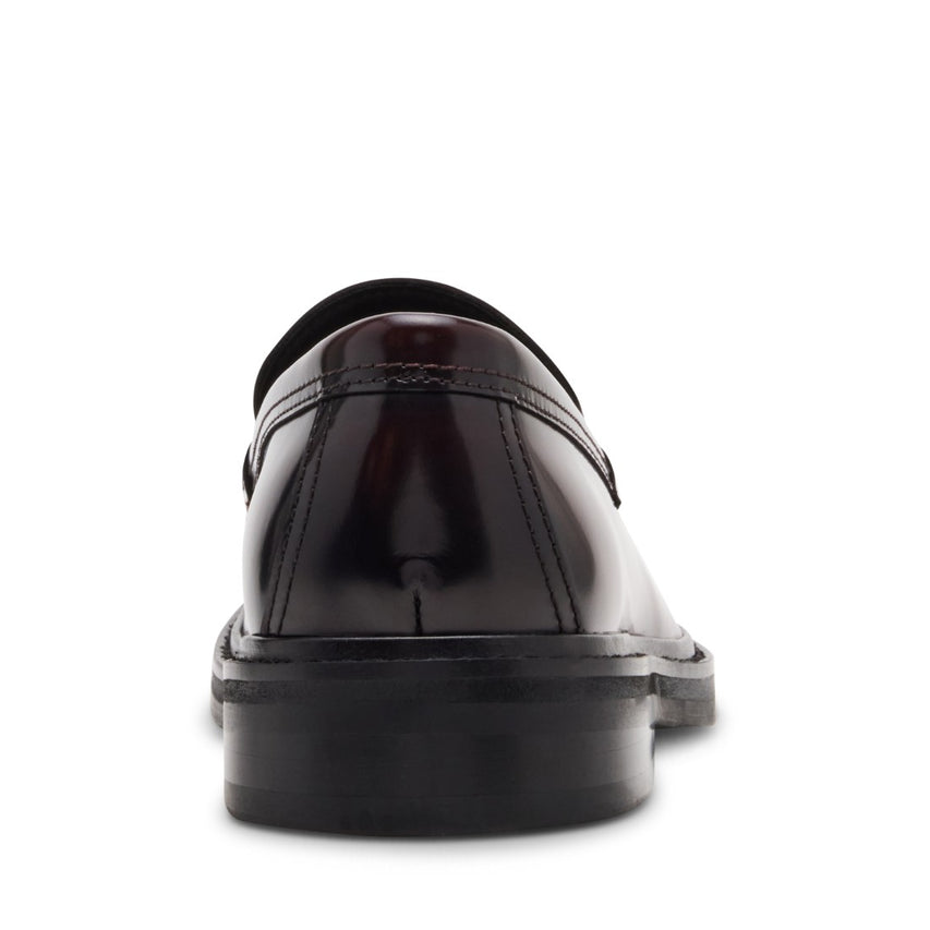 LANGSTON BURGUNDY BOX LEATHER