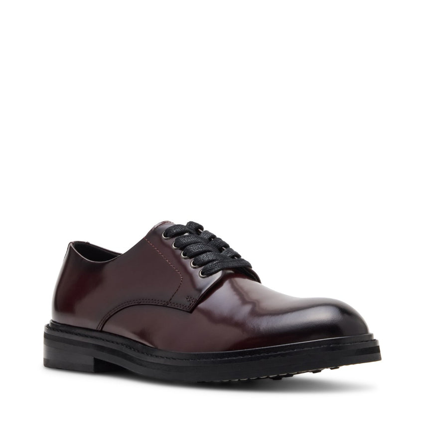 LARRY BURGUNDY BOX LEATHER