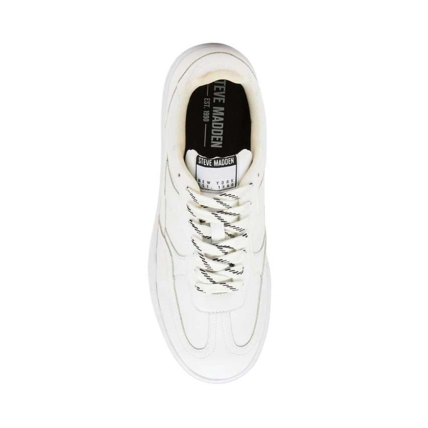 LORCAN WHITE LEATHER - view 4