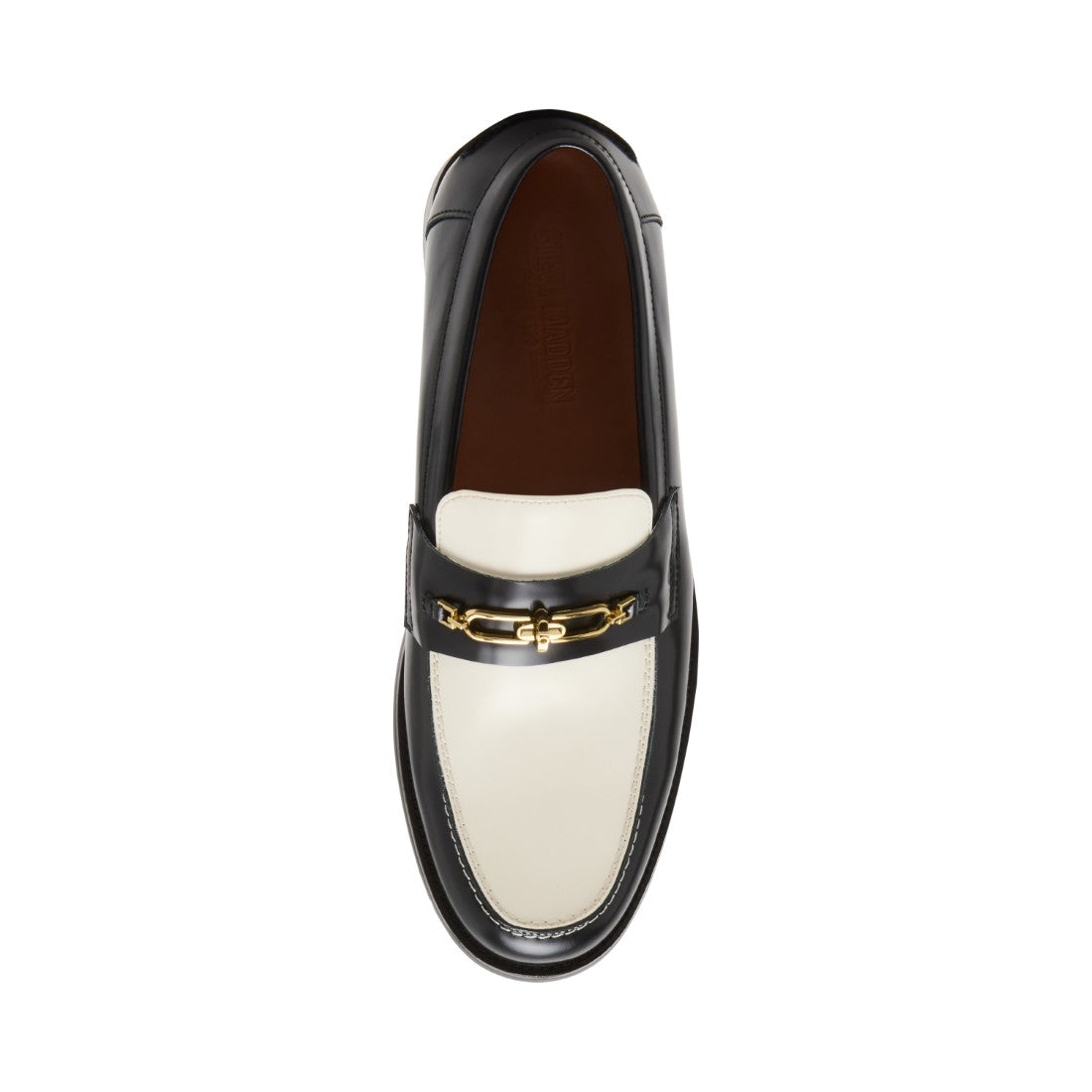 NORTON-O BLACK/WHITE LEATHER - view 5