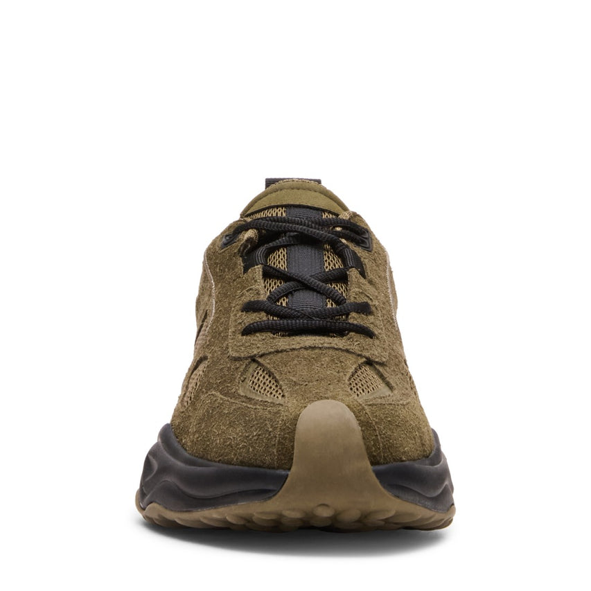 SERPENT-H OLIVE SUEDE