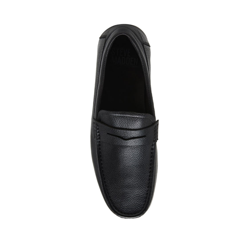 STETSON BLACK LEATHER