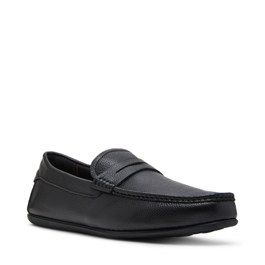 STETSON BLACK LEATHER