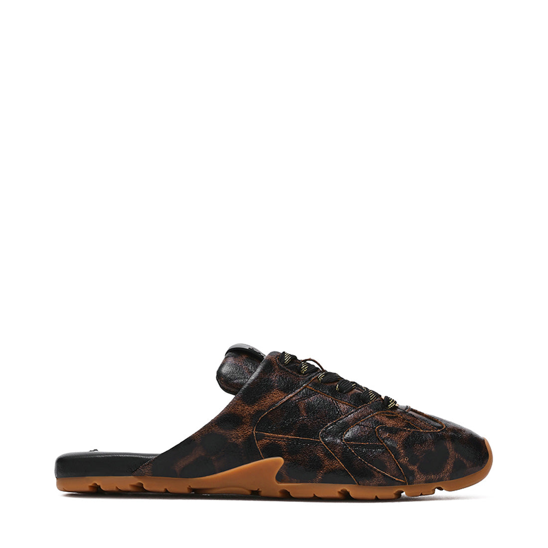 ASIEL-MULE BLACK/BROWN LEOPARD - view 6