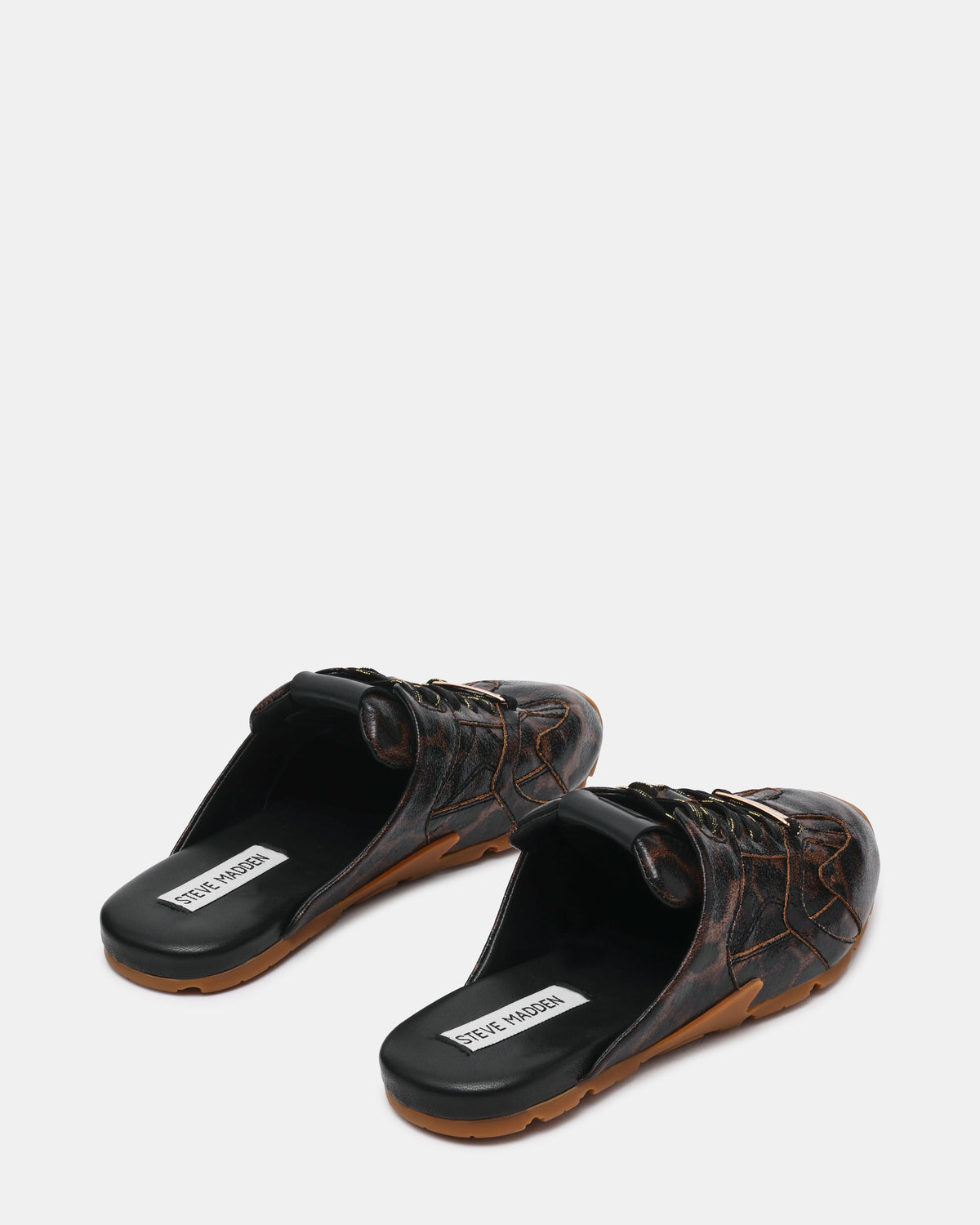 ASIEL-MULE BLACK/BROWN LEOPARD - view 4