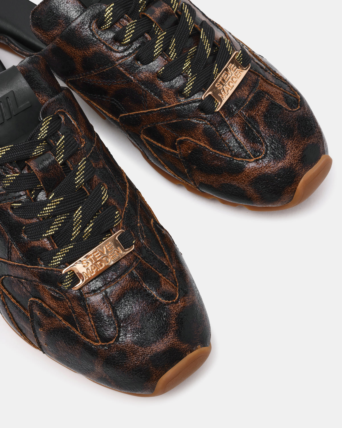 ASIEL-MULE BLACK/BROWN LEOPARD - view 5
