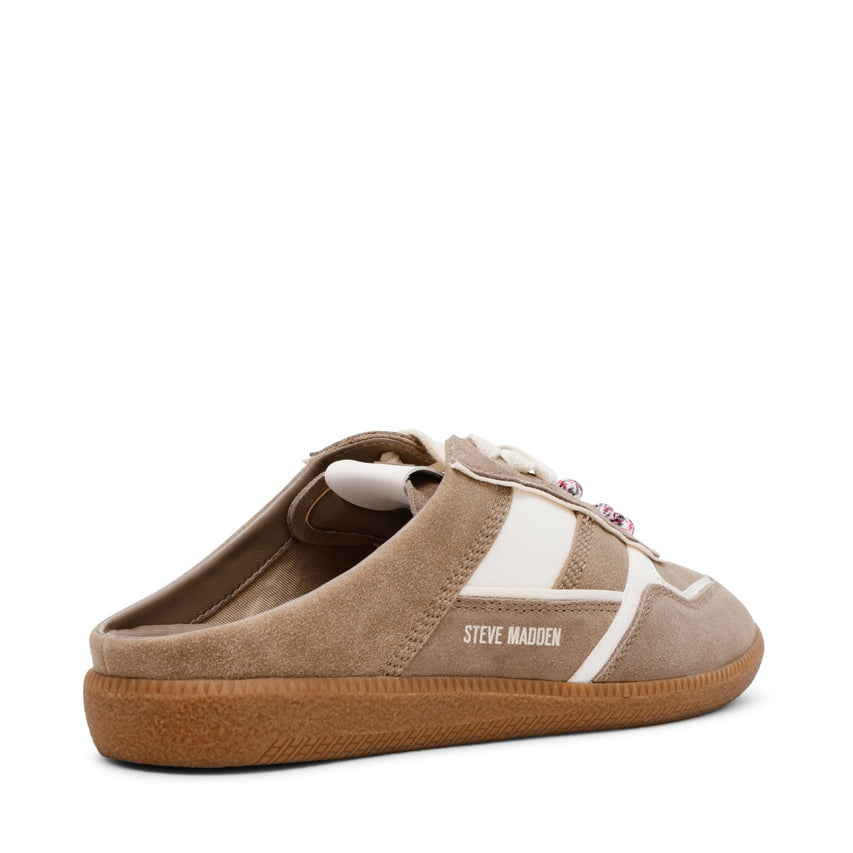 AUGUSTINA TAUPE/WHITE SUEDE - view 5