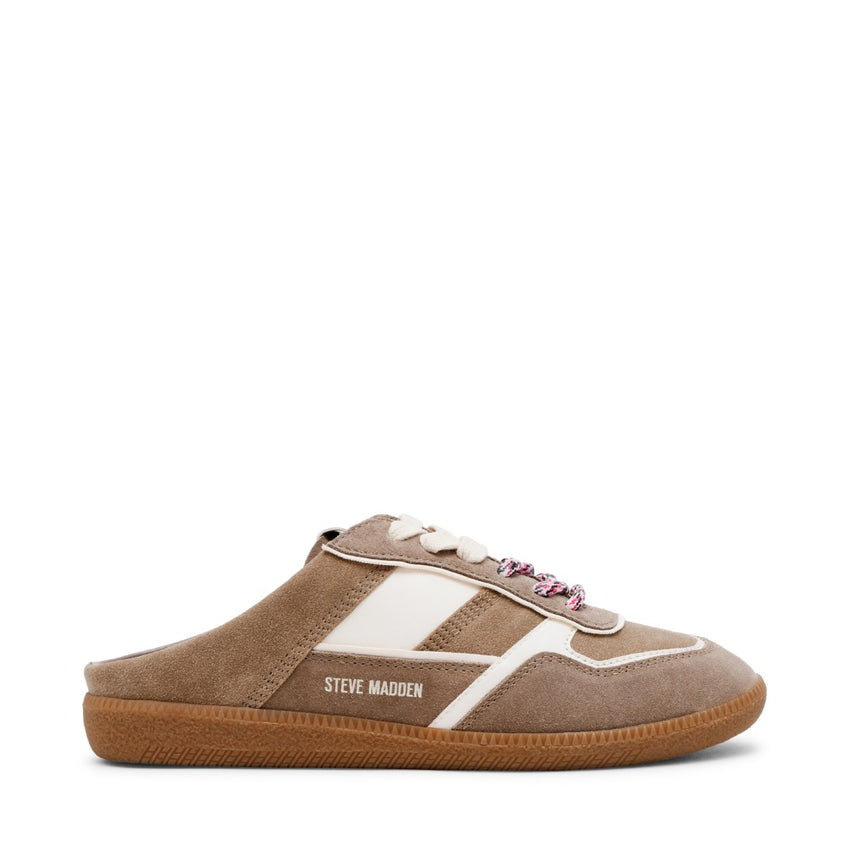 AUGUSTINA TAUPE/WHITE SUEDE