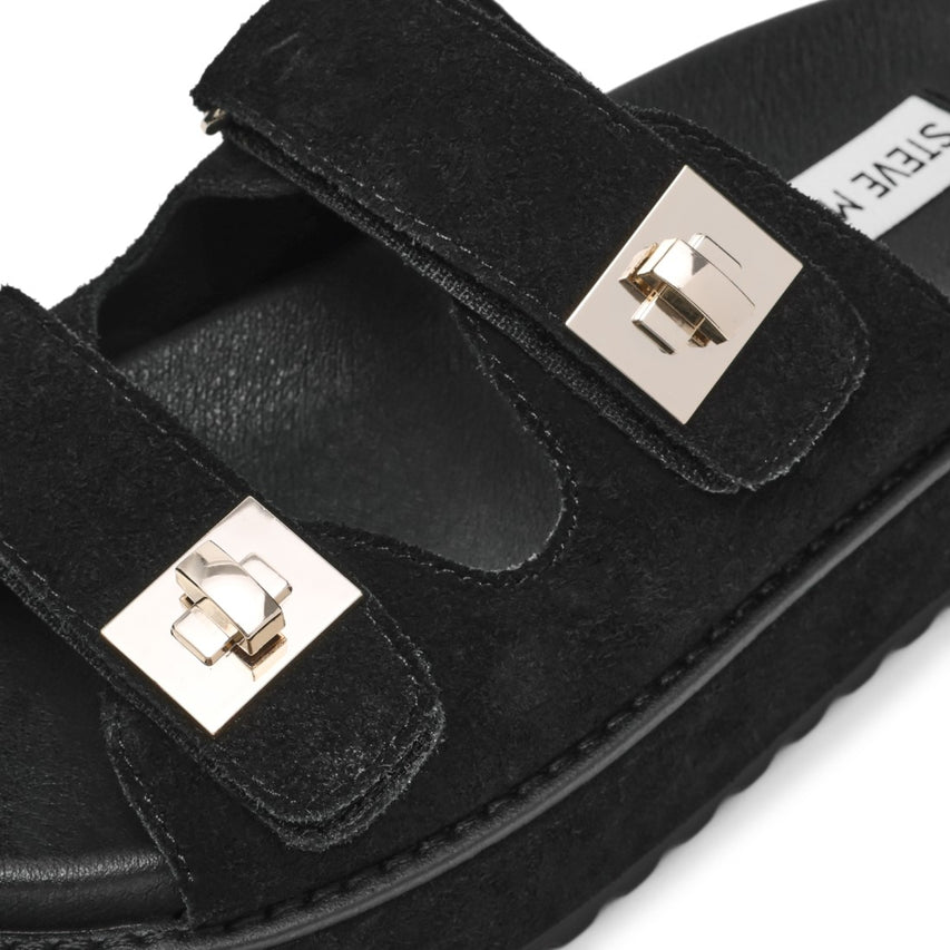 BIGSCHMONA BLACK BLACK SUEDE