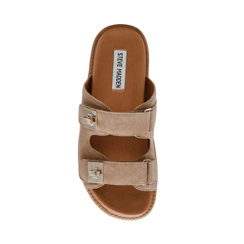 BIGSCHMONA TAUPE SUEDE