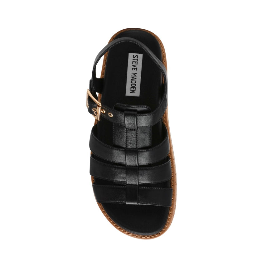 BUSY-BEE BLACK LEATHER